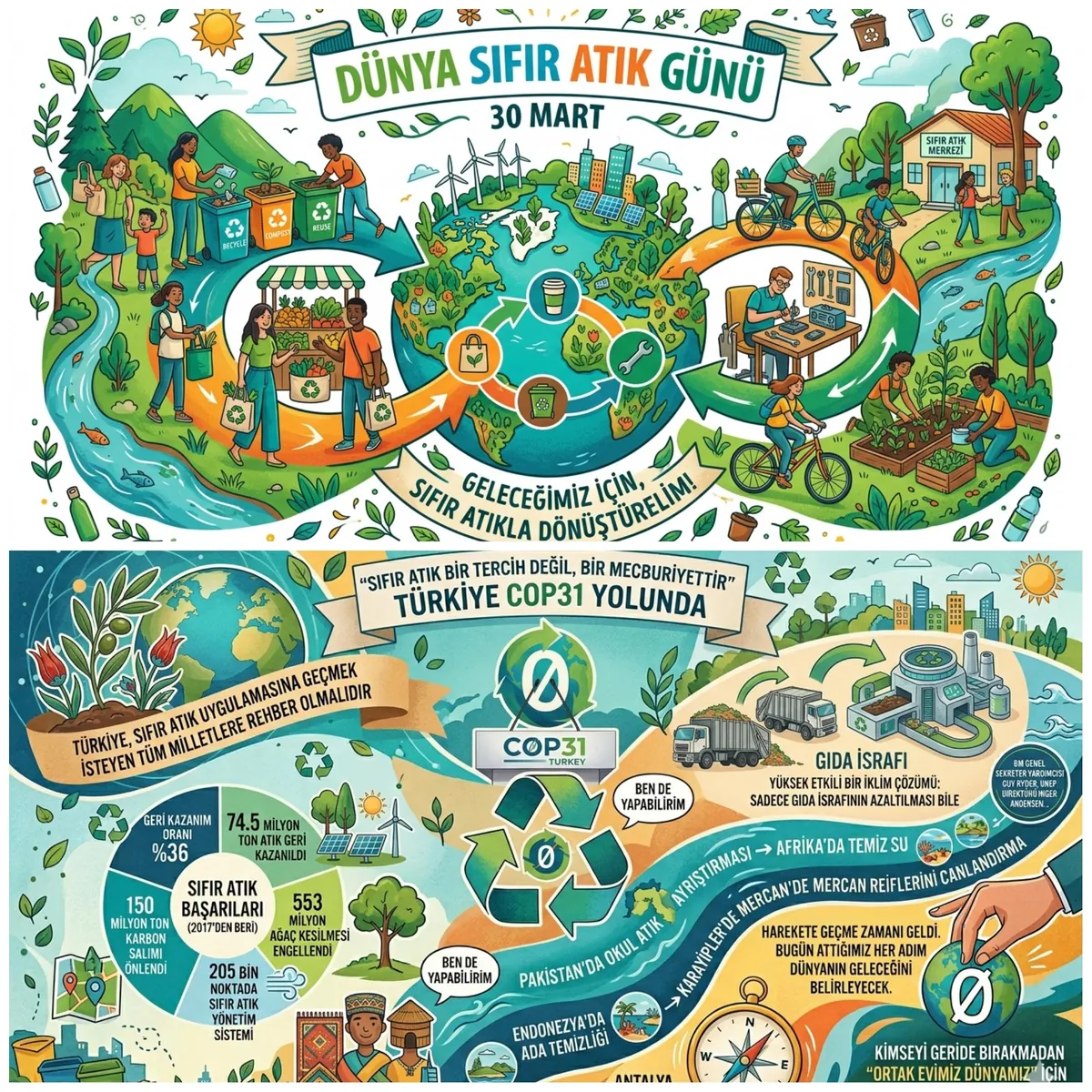 “Sıfır Atık Bir Tercih Değil, Mecburiyettir” – Türkiye COP31 Yolunda Küresel Mesaj Veriyor