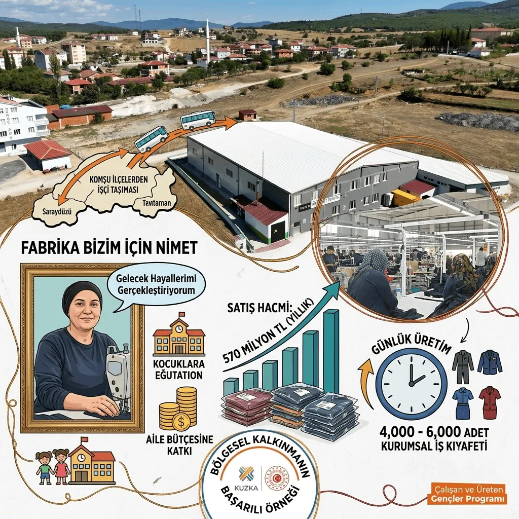 Sinop'ta İşsizlik Bitti! 250 Kişilik Tekstil Fabrikası İşçi Bulamıyor