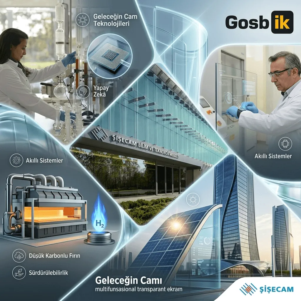 Şişecam’dan Geleceğin Cam Teknolojisi: Cam Artık Enerji Üretecek, Veri İletecek ve Akıllı Sistemlerin Parçası Olacak