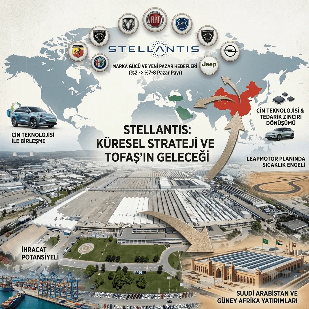 Stellantis'ten Dev Karar! Suudi Arabistan'a Fabrika Kuruyor: Gözler Bursa Tofaş'ta