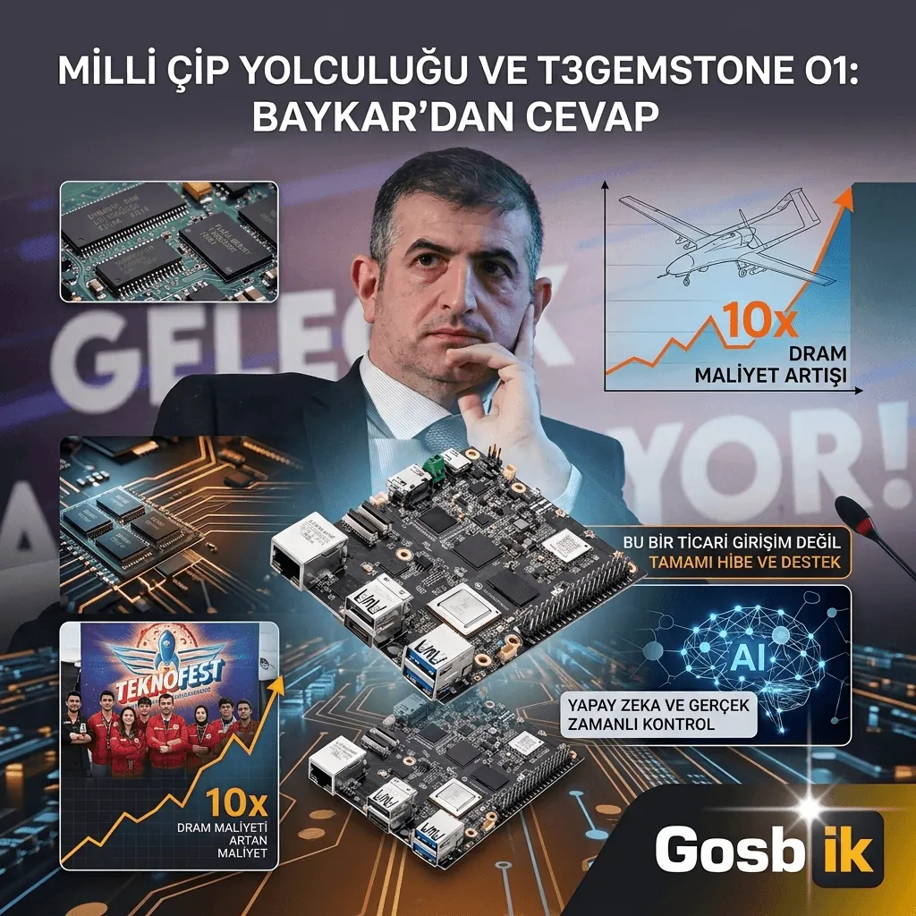 T3Gemstone O1 İçin Dikkat Çeken Açıklama: Baykar Fiyatın Nedenini Açıkladı, 10 Bin Adet Üretim Başladı