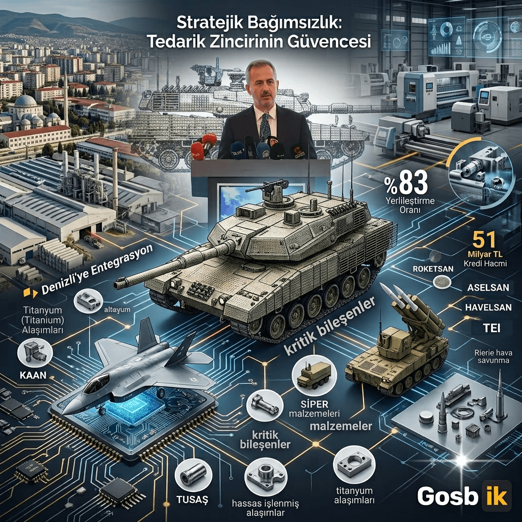 Savunma Sanayisinde Yeni Hedef: 4 Bin Firma, 1.500 Proje ve 11 Milyar Dolarlık İhracat