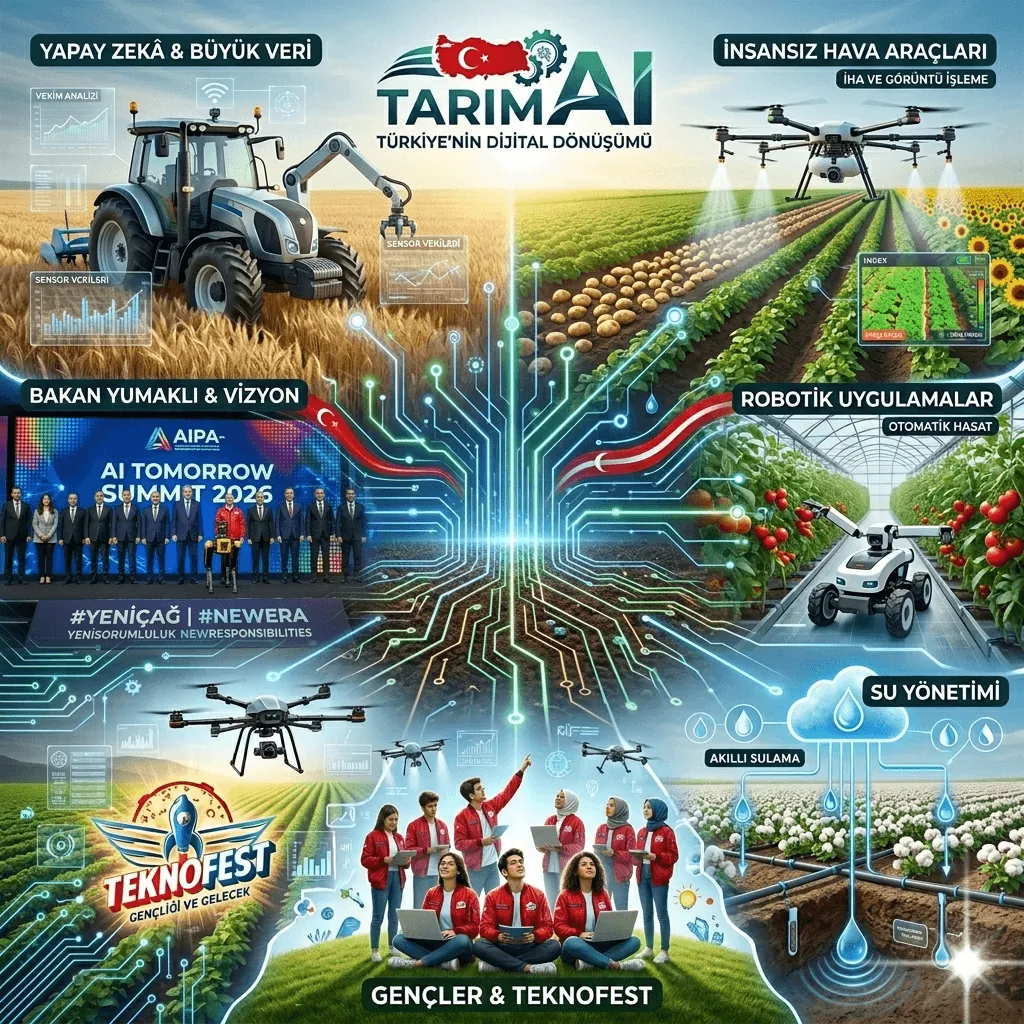 Tarımda Yapay Zekâ Dönemi Başladı: Türkiye Akıllı Üretimle Yeni Çağa Giriyor; İHA ve Dijital Dönüşüm Hamlesi