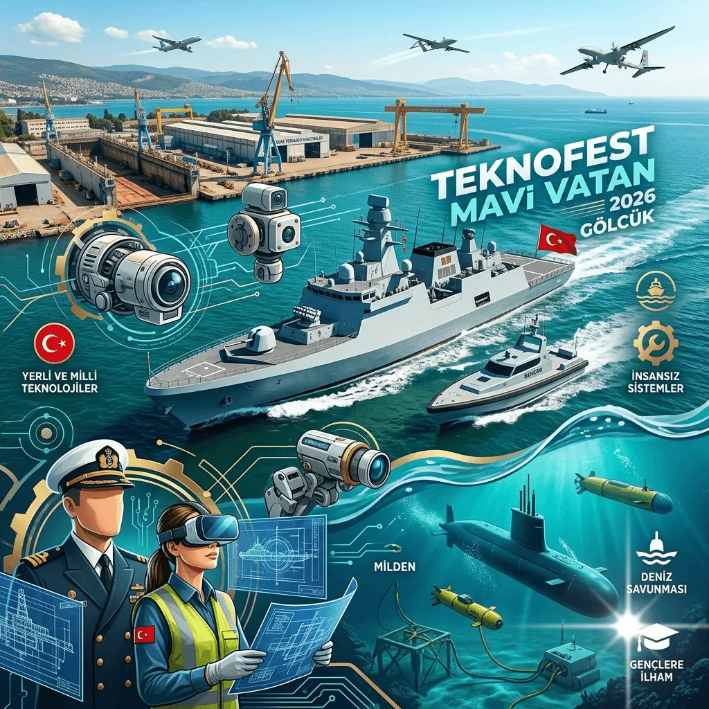 TEKNOFEST Mavi Vatan 2026 Gölcük'te! Türkiye'nin Denizcilik ve Savunma Teknolojileri Gücü Dünyaya Tanıtılacak
