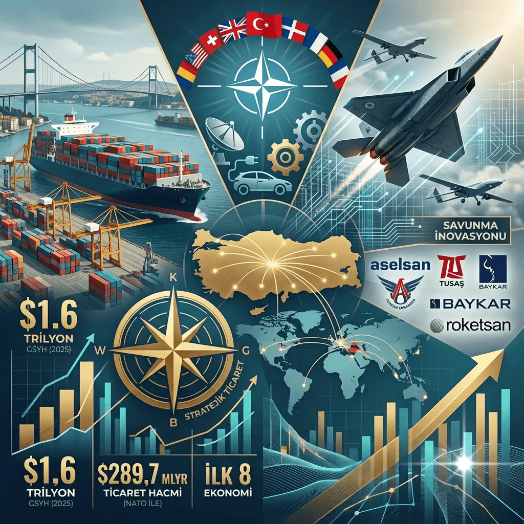 Ticaret Bakanı Ömer Bolat Açıkladı: Türkiye NATO’nun En Büyük 8. Ekonomisi, Ticaret Hacmi 289,7 Milyar Dolara Ulaştı