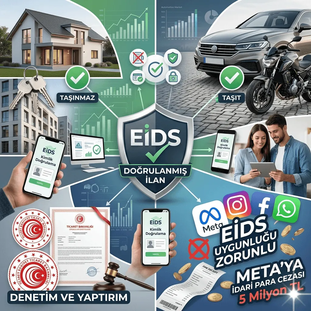Ticaret Bakanlığı’ndan META’ya 5 Milyon TL Ceza: Instagram, Facebook ve WhatsApp’taki Emlak ve Araç İlanlarına Sıkı Denetim