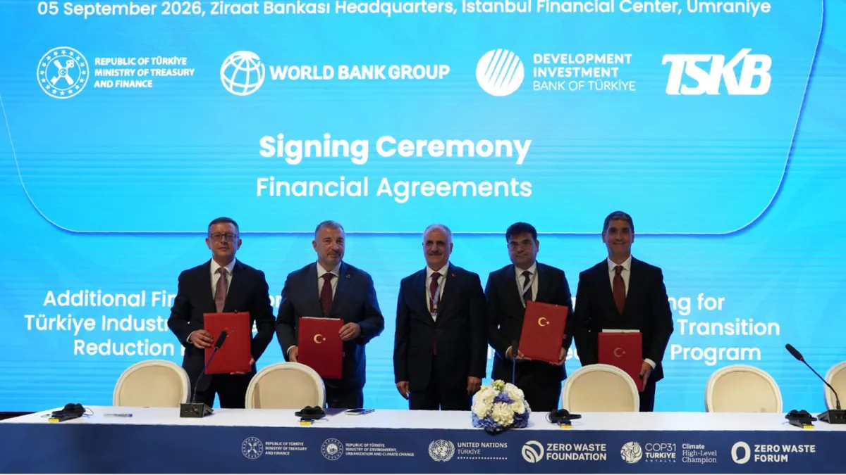 TSKB ve Dünya Bankası’ndan Enerjide Dev Finansman! 200 Milyon Euroluk Kaynak Rüzgar, Güneş ve Batarya Yatırımlarına Gidecek