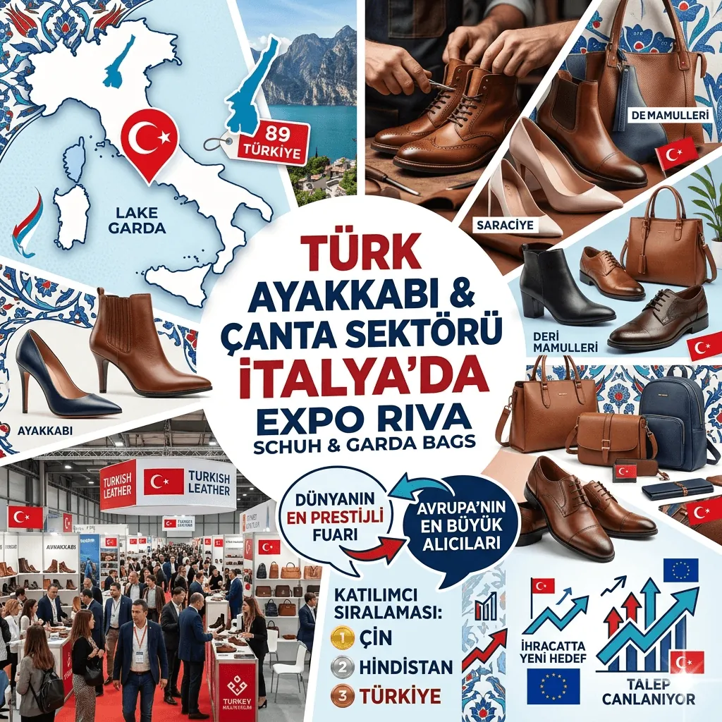 Türk Ayakkabı ve Çanta Sektörü İtalya Çıkarmasında: 89 Firma Expo Riva Schuh & Garda Bags 2026 Fuarında Avrupa Pazarını Hedefliyor