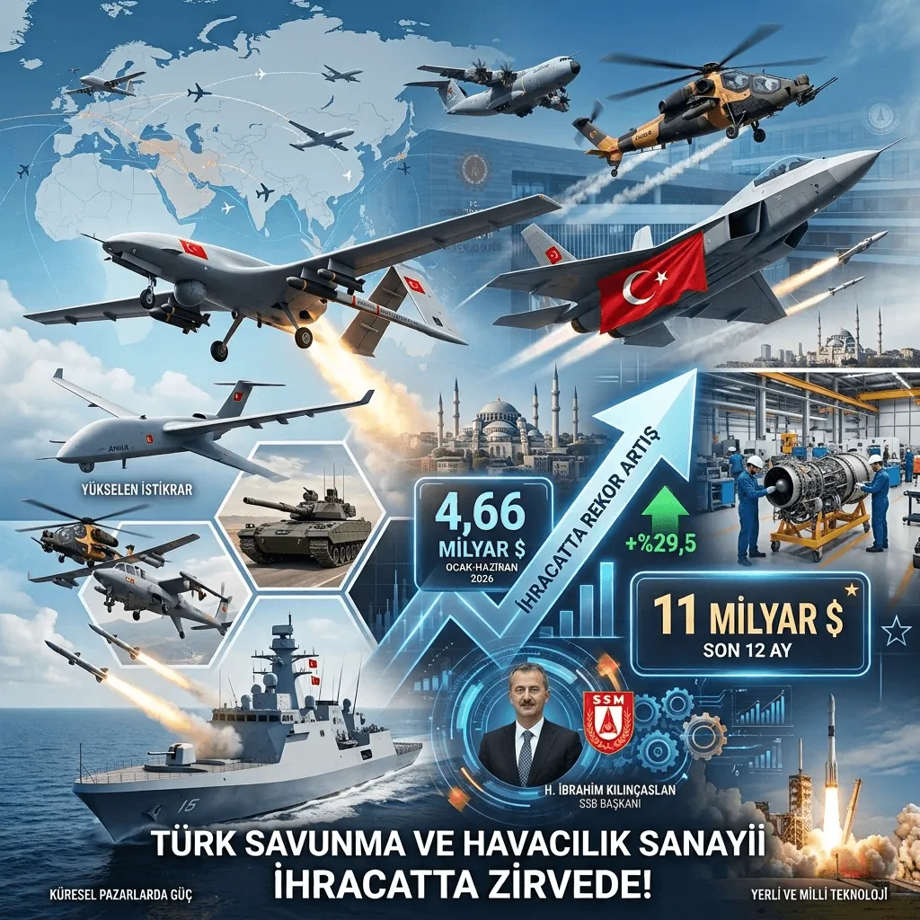 Türk Savunma Sanayii İhracatında Rekor!