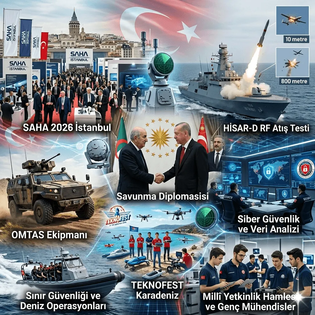 Türk Savunma Sanayiinde Kritik Hafta! SAHA 2026, HİSAR-D RF Testi ve TEKNOFEST Hamleleri Dikkat Çekti