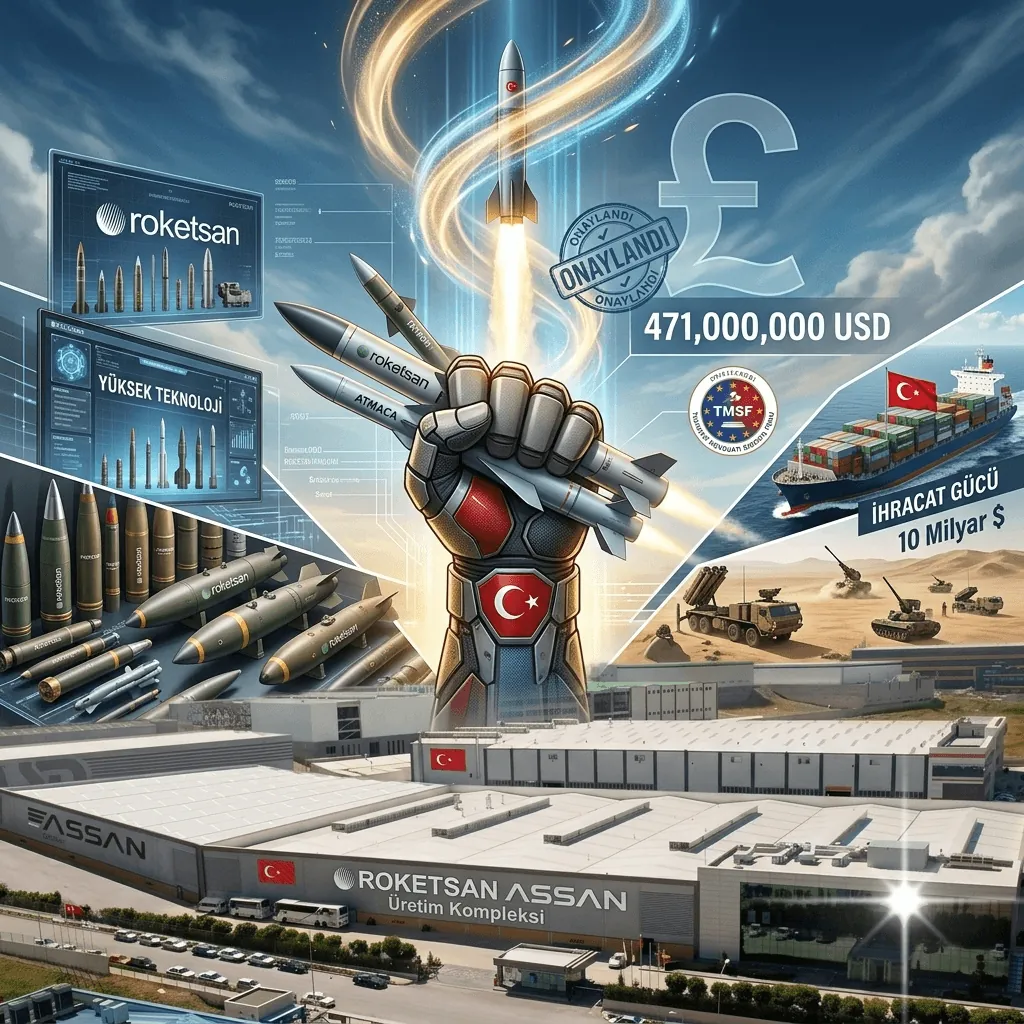 Türk Savunma Sanayiinde Tarihi Anlaşma! ROKETSAN, ASSAN Group'u 471 Milyon Dolara Satın Aldı