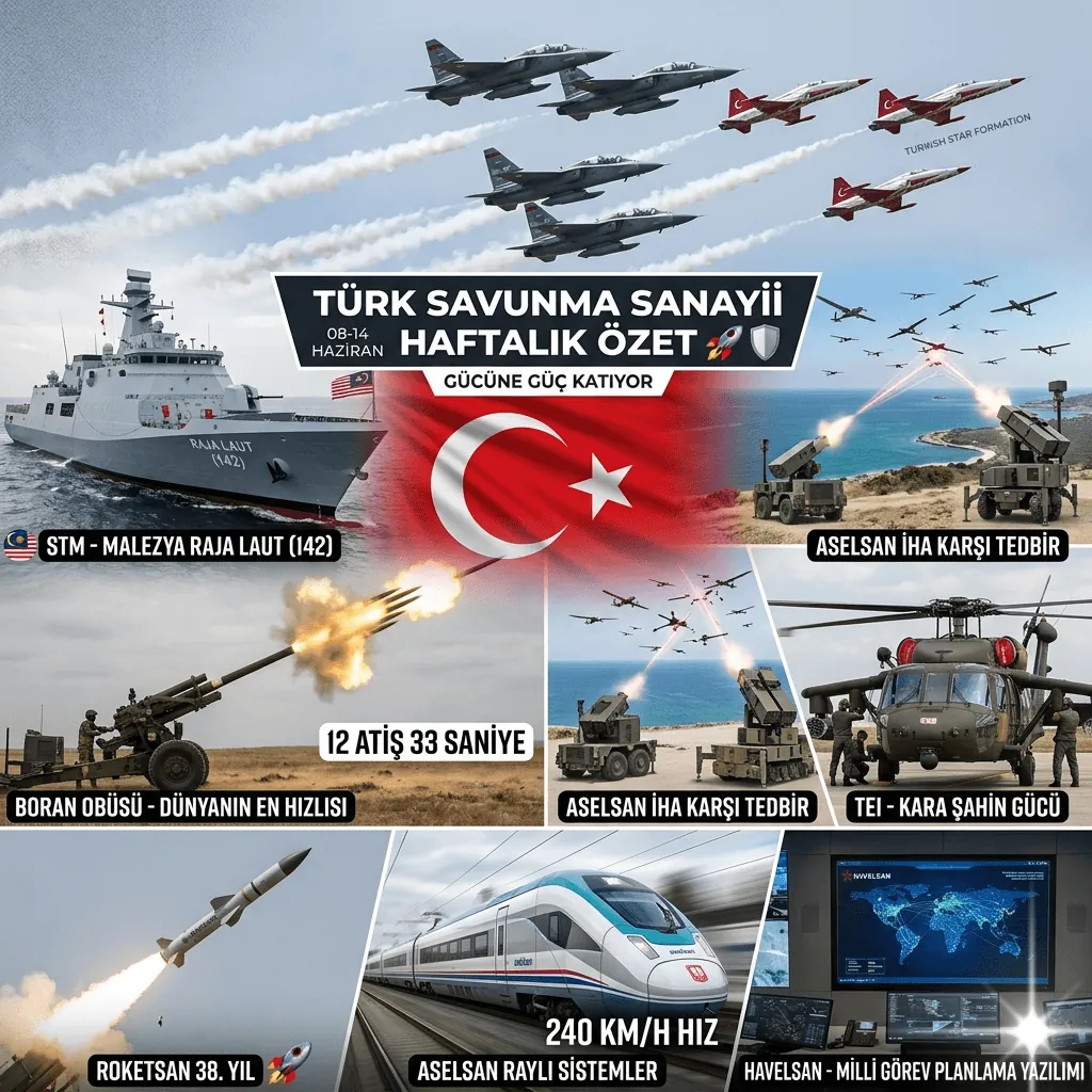 Türk Savunma Sanayiinde Tarihi Hafta: HÜRJET, ATMACA, AKYA ve ASELSAN Sistemleriyle Peş Peşe Başarılar