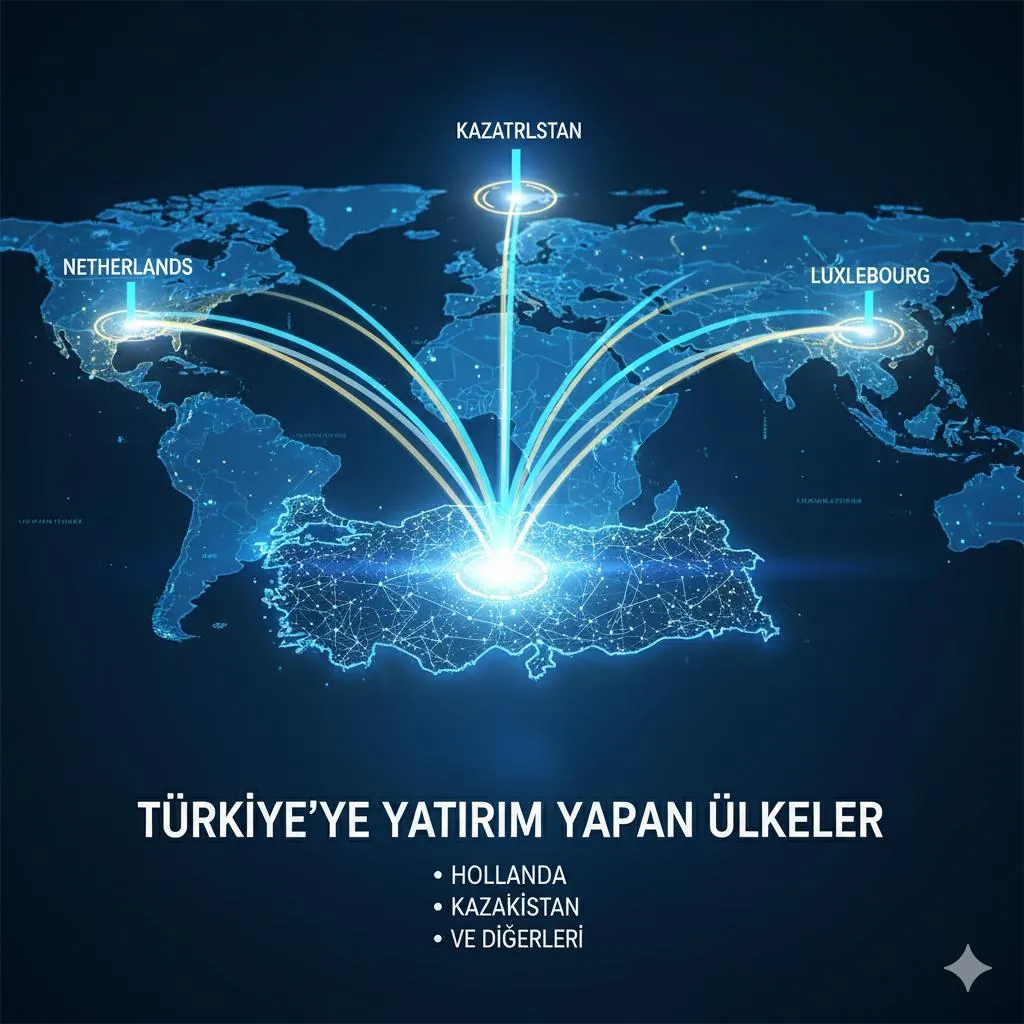 TÜRKİYE, DOĞRUDAN YAPILAN YATIRIMLARIN GÖZDESİ!💰🌍