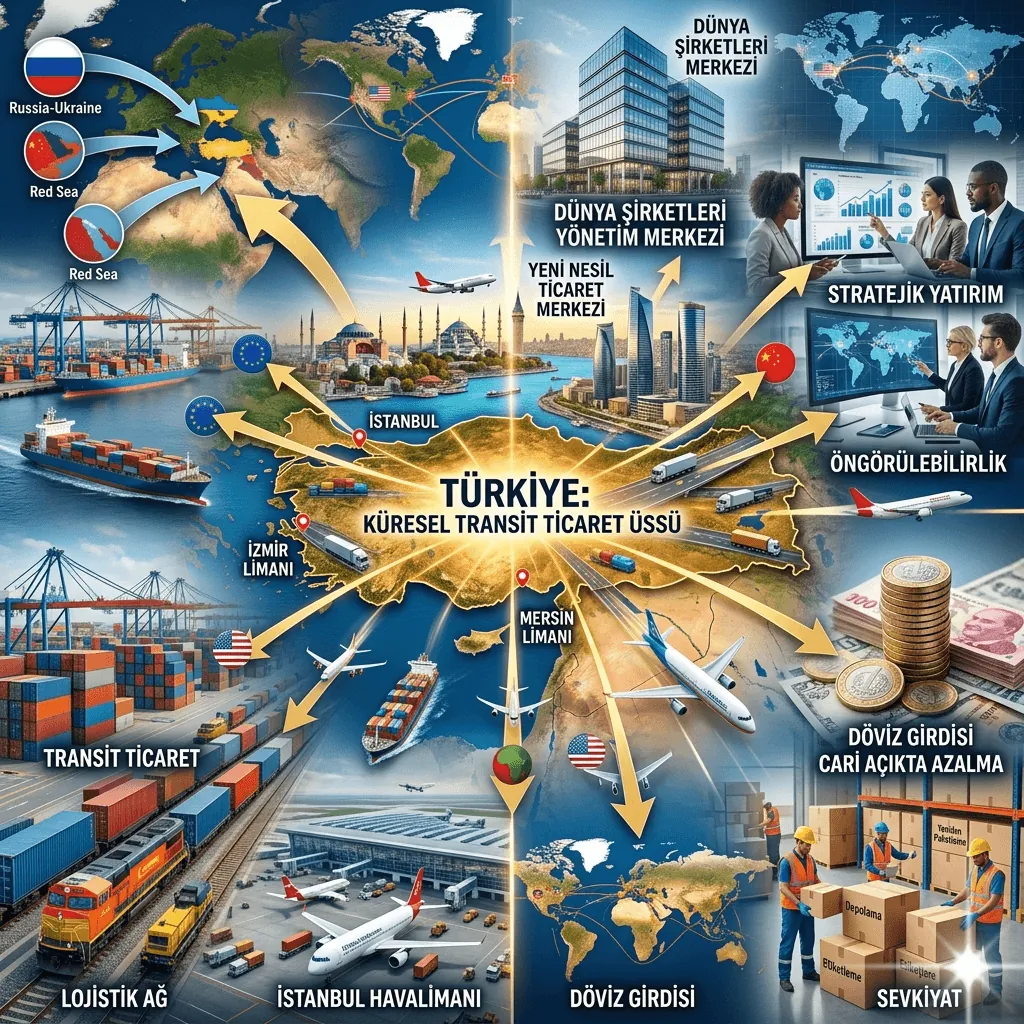 Türkiye İçin Tarihi Fırsat: DIŞYÖNDER’den Transit Ticaret Üssü Çağrısı, İstanbul Küresel Merkez Olabilir