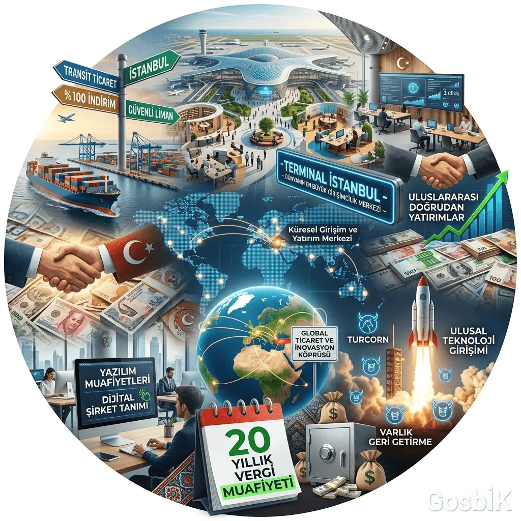 Türkiye Küresel Yatırım Üssü Oluyor: 20 Yıllık Vergi Muafiyeti, Startup Teşvikleri ve Dev Reform Paketi Açıklandı