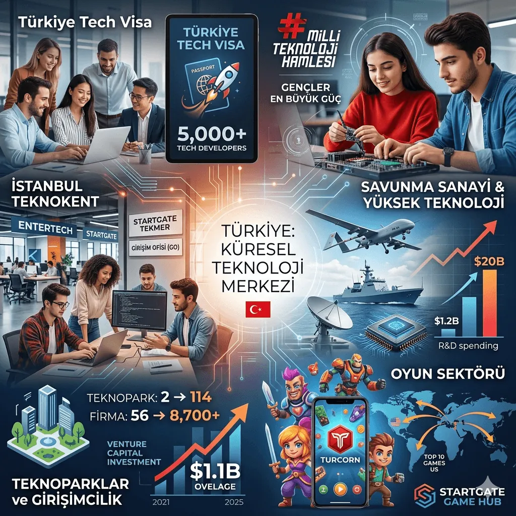 Türkiye Tech Visa ile 5 Bin Teknoloji Geliştiricisi Türkiye’ye Taşındı!