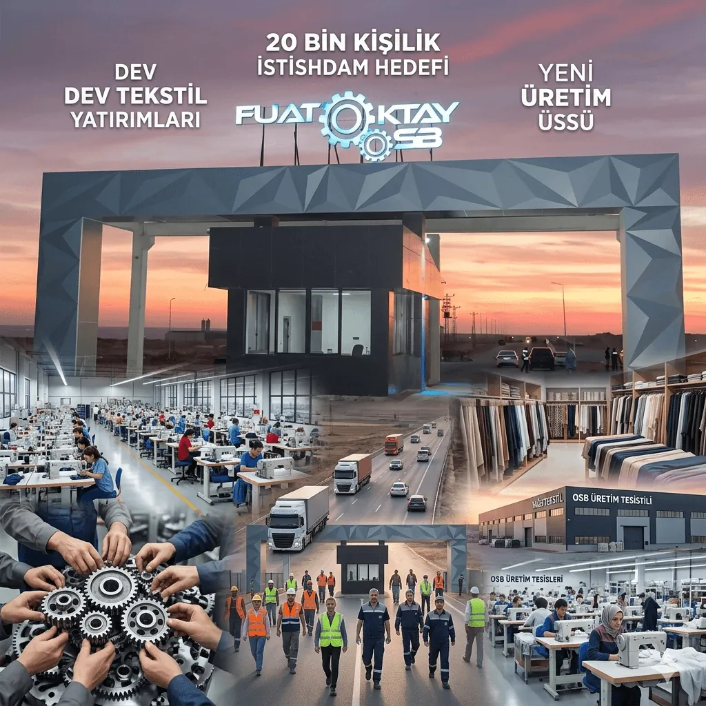Yozgat Fuat Oktay OSB’de Dev Dönüşüm: 20 Bin Kişilik İstihdam ve Yeni Fabrika Yatırımları